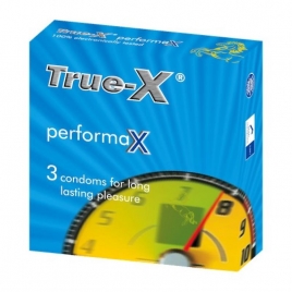 Bao cao su kéo dài thời gian quan hệ Bao cao su True-X Performax. 